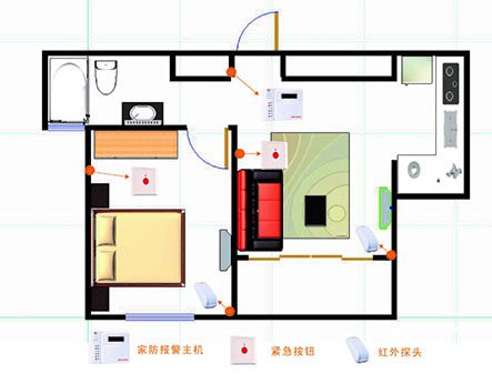 Intrusion alarm system cover